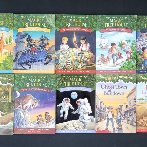 MAGIC TREE HOUSE & MERLIN MISSION LOT OF 20 SCHOLASTIC BOOKS BY MARY POPE OSBORN - Picture 4 of 15